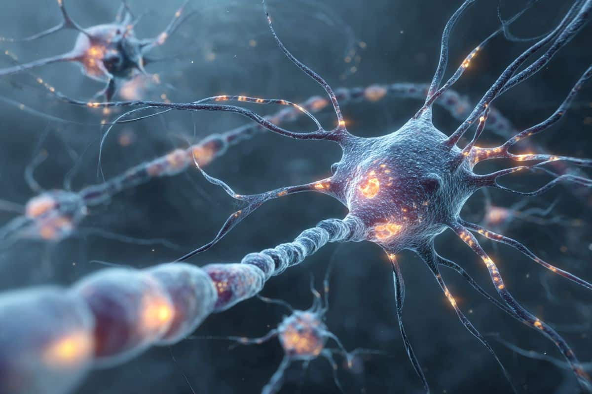 This shows neurons.