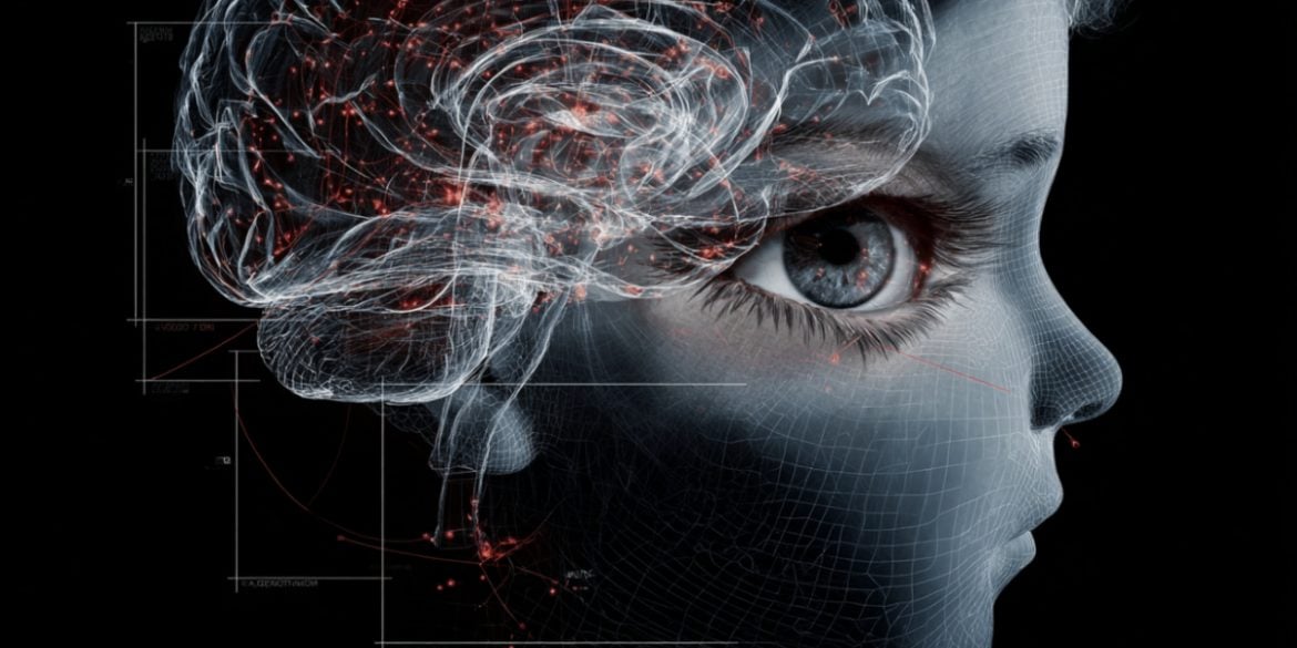 This shows a brain and a head.