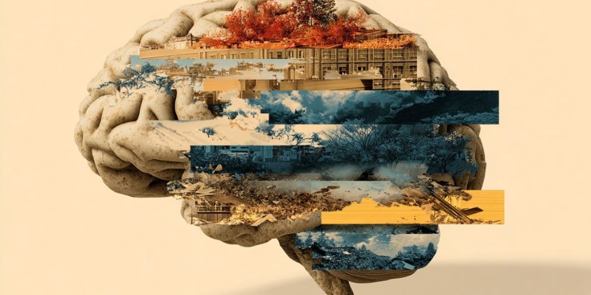 This shows a brain.