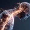 This shows a person exercising and a brain.