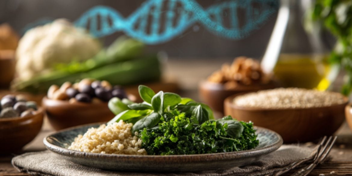 This shows a salad and RNA.