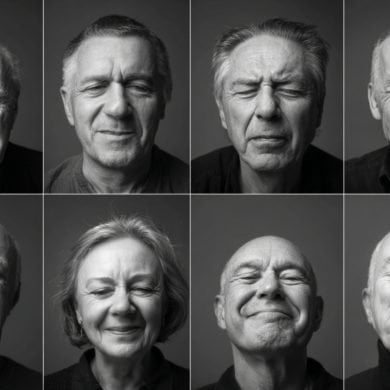 This shows different facial expressions.