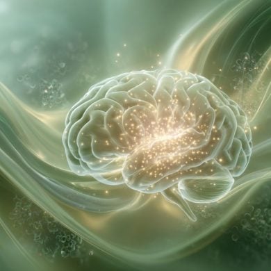 This shows a brain.