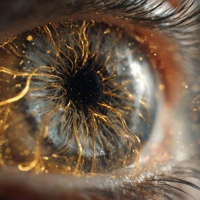 This shows an eye.
