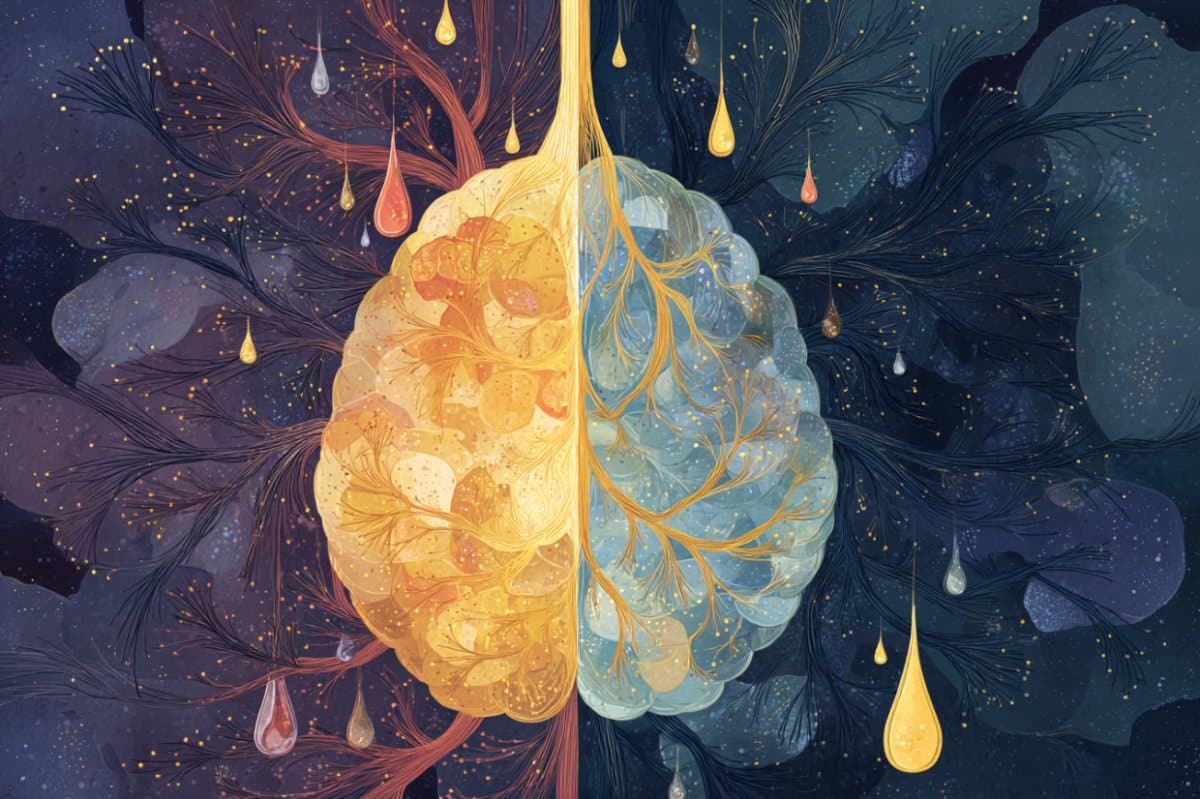 This shows a brain.
