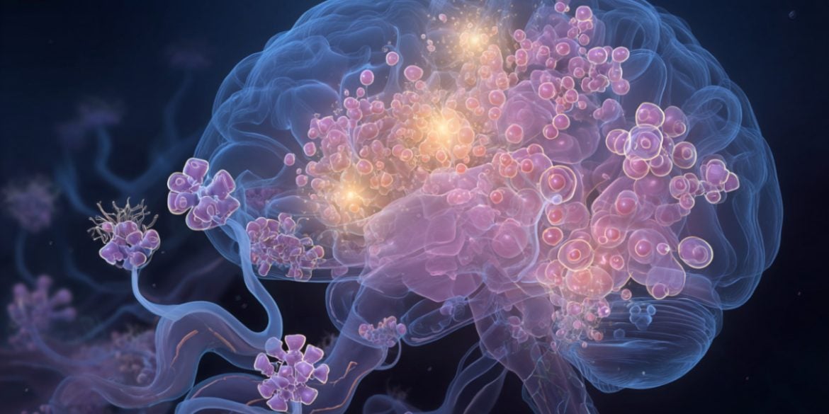 This shows a brain.
