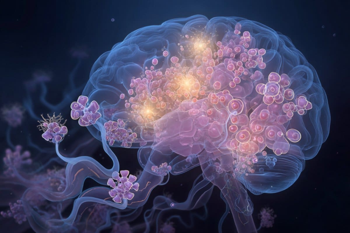 This shows a brain.