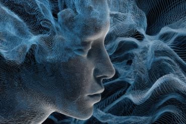 This shows a head surrounded by fog.