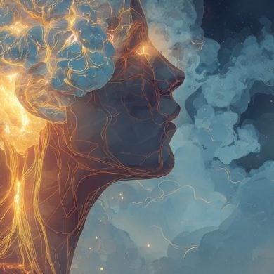 This shows a head and brain.