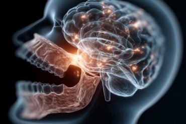 This shows a mouth and a brain.