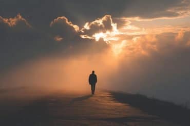 This shows a person walking.