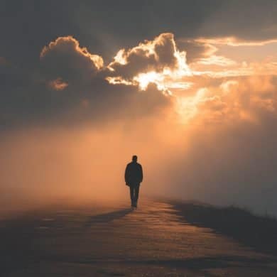 This shows a person walking.