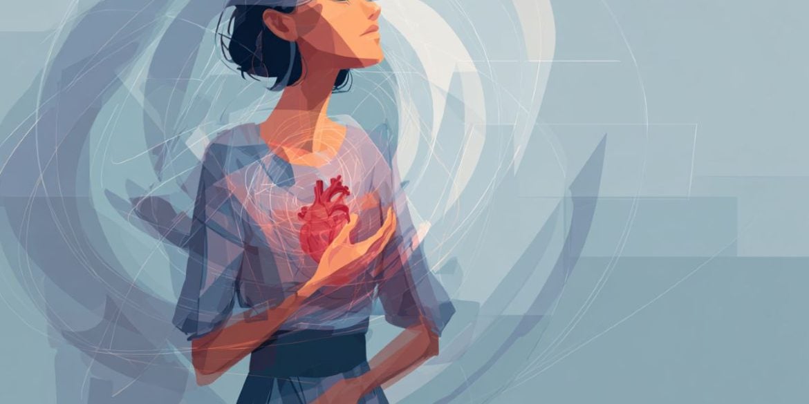 This shows a dizzy woman.