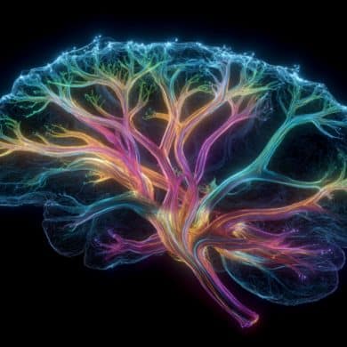 This shows a brain.