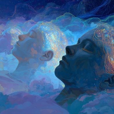 This shows people sleeping.