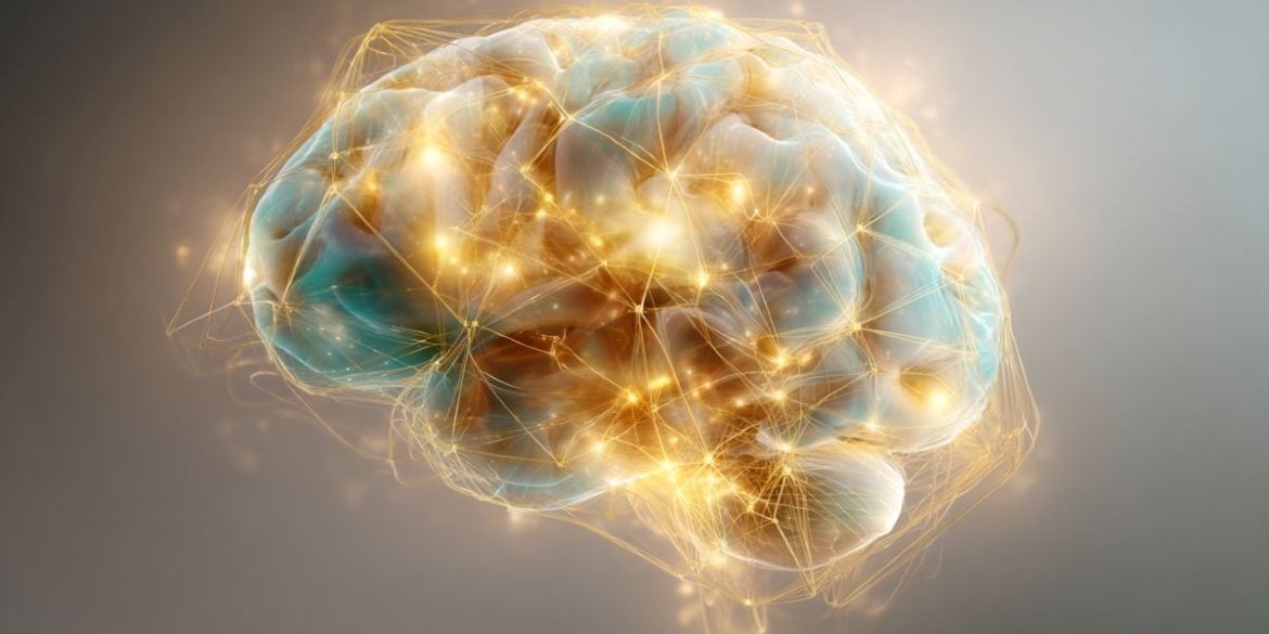 This shows a brain.