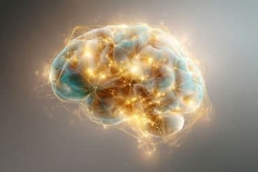 This shows a brain.