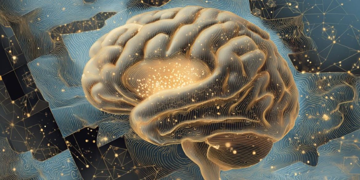 This shows a brain.