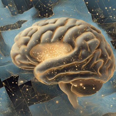 This shows a brain.