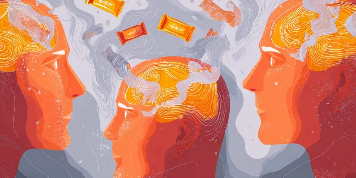 This shows three heads.