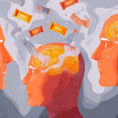 This shows three heads.