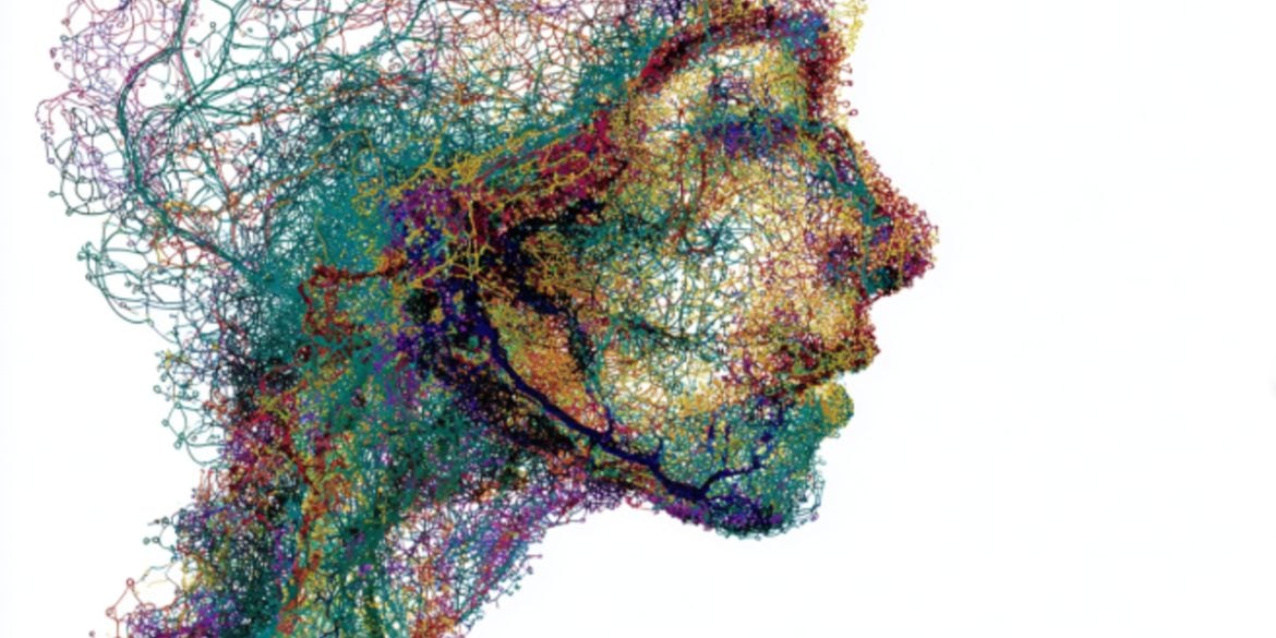 This shows a woman's head.