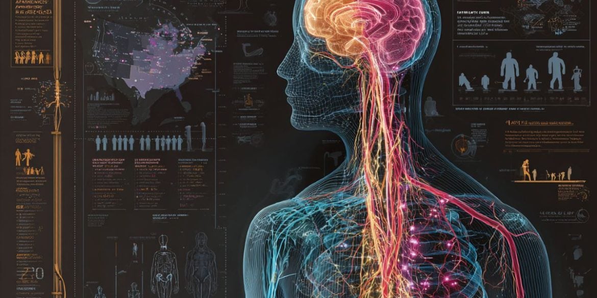 This shows the outline of a person and a brain.