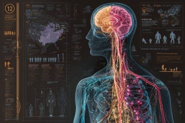 This shows the outline of a person and a brain.