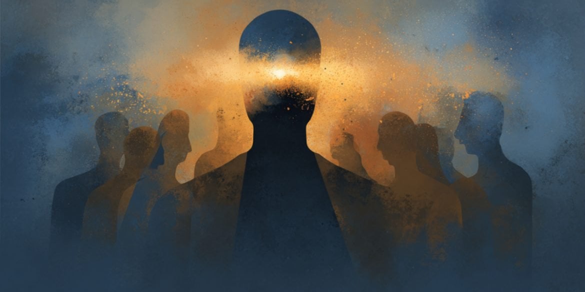 This shows shadowy people.