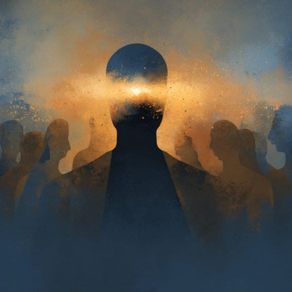 This shows shadowy people.