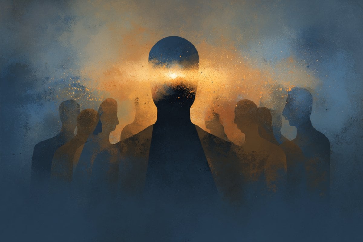 This shows shadowy people.