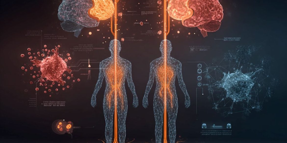 This shows two people ad brains.