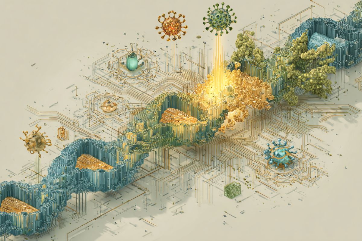 This shows DNA and other cellular factors associated with ASD.