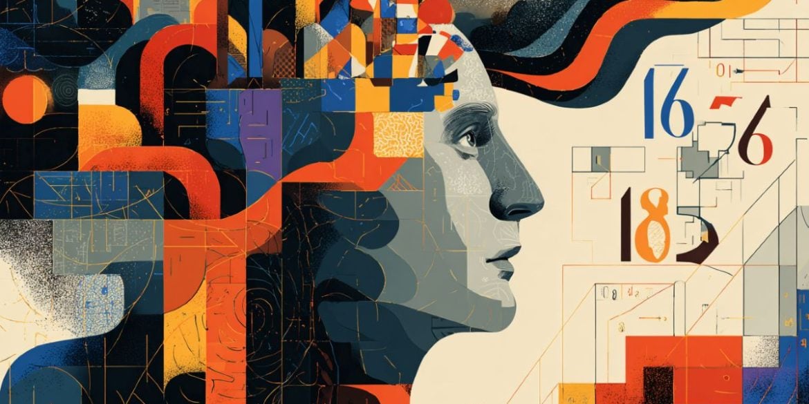 This shows a person looking at numbers.