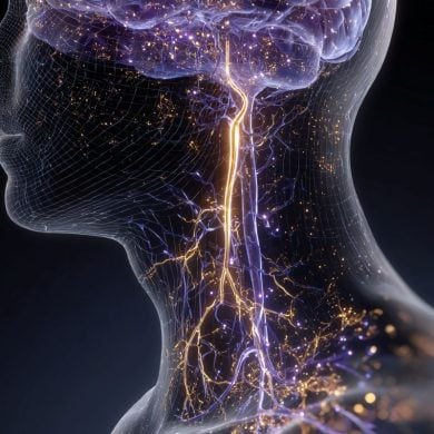 This shows the vascular system in the head and neck.