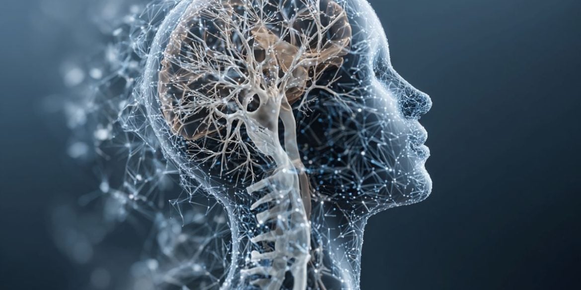 This shows a brain and a person working out.