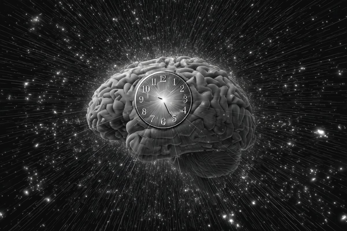 This shows a brain and a clock.