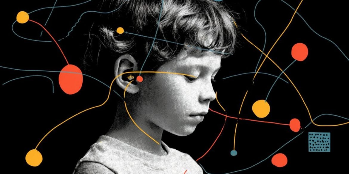 This shows a child's head.