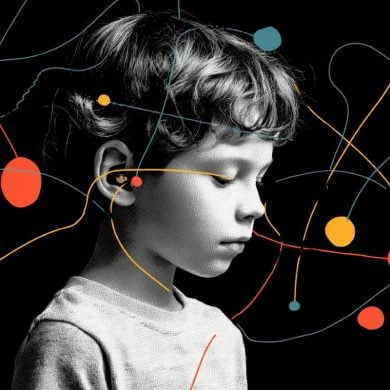 This shows a child's head.