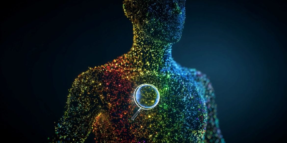 This shows the outline of a digital body.