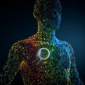 This shows the outline of a digital body.