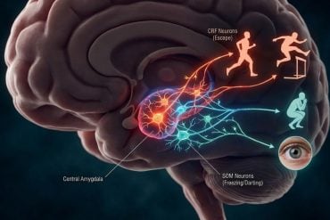This shows the amygdala in the brain.