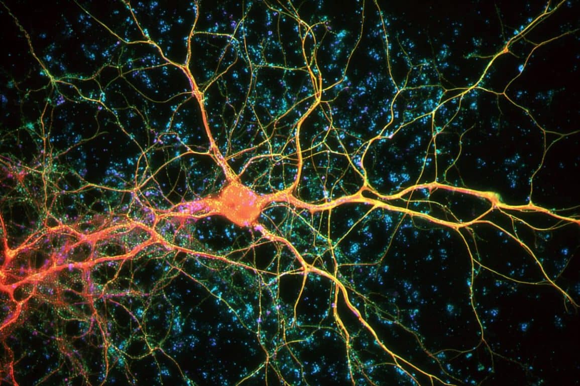 This shows neurons.