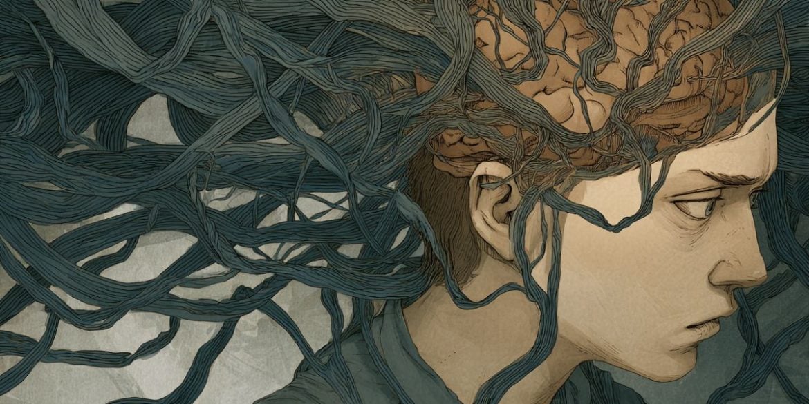 This shows the outline of a person's head.