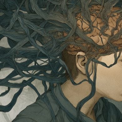 This shows the outline of a person's head.