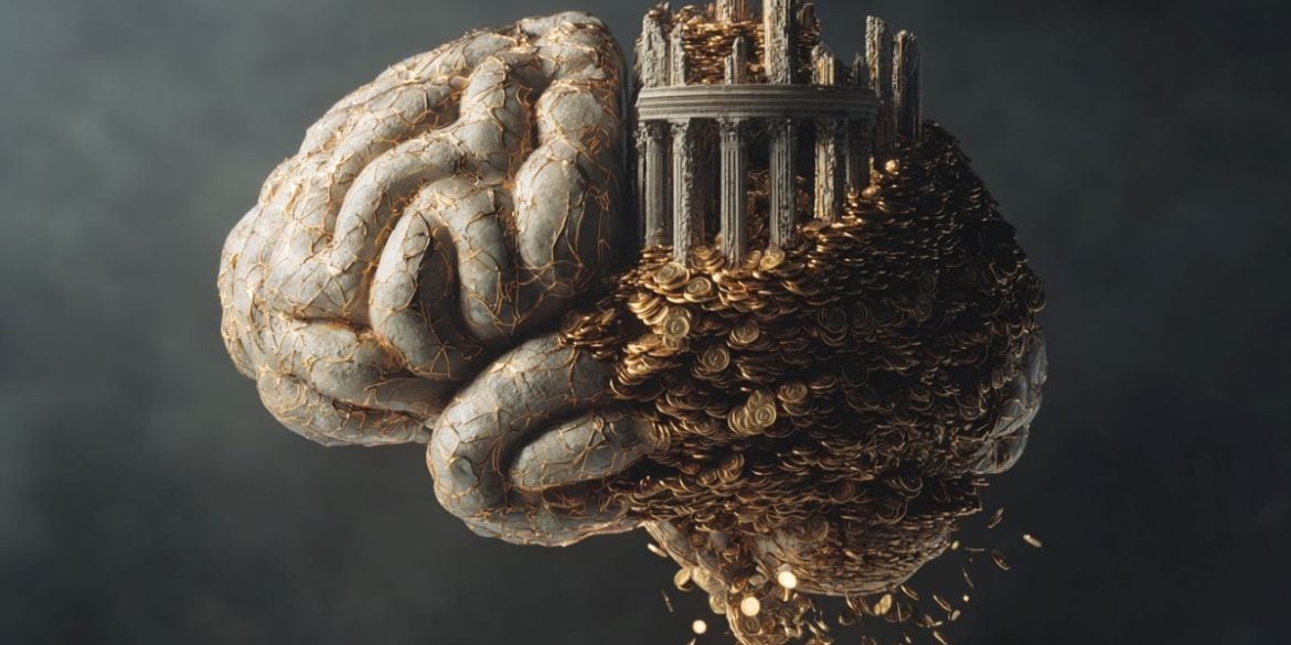 This shows a brain and gold coins.