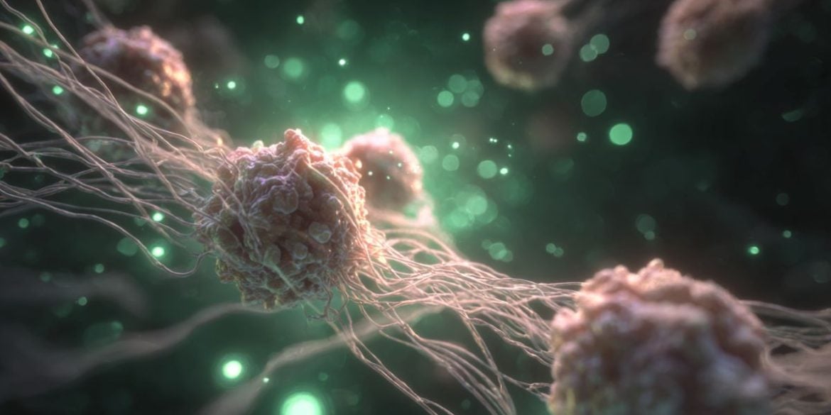 This shows bacteria.