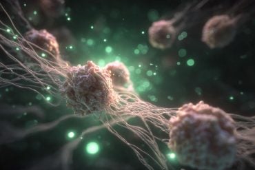 This shows bacteria.