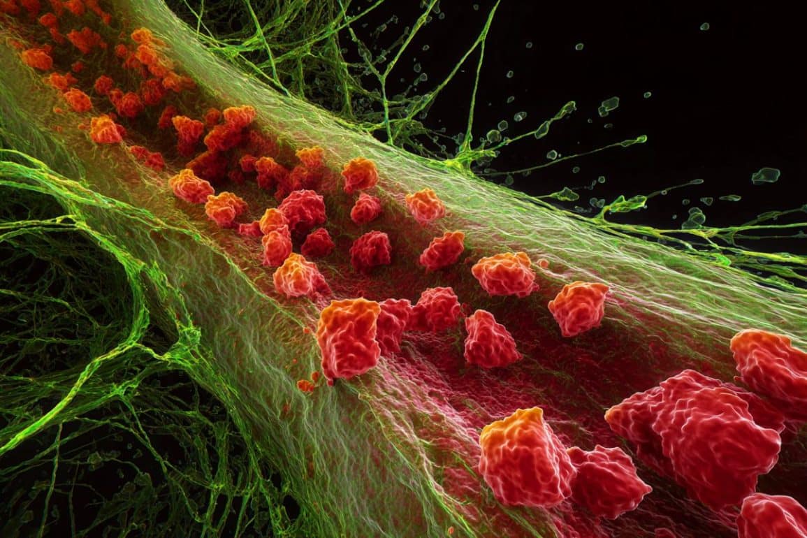 This image represents the Tau clearing process.