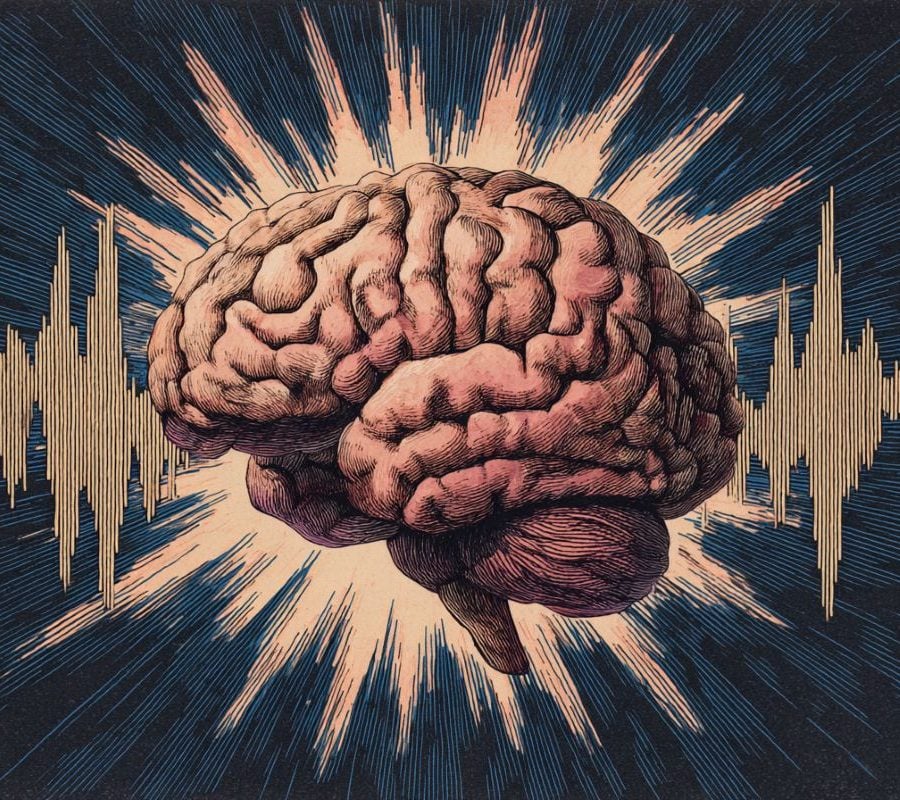 This shows a brain.